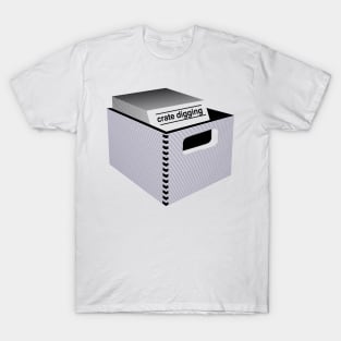 Crate Digging (dark) T-Shirt